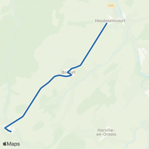 Fluo 55 Mandres-en-Barrois / Houdelaincourt map