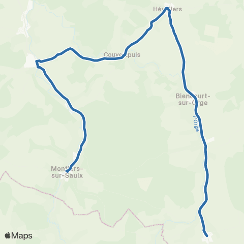 Fluo 55 Bure / Montiers-sur-Saulx map