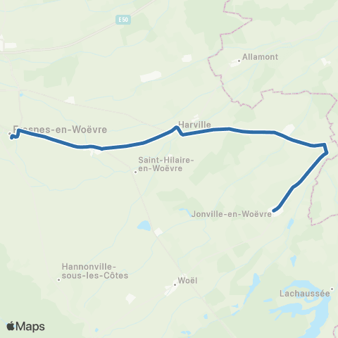 Fluo 55 Jonville-en-Woëvre / Fresnes-en-Woëvre map