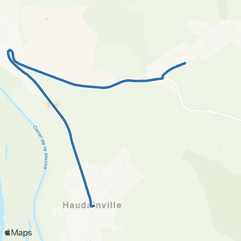 Fluo 55 Belrupt-en-Verdunois / Haudainville map