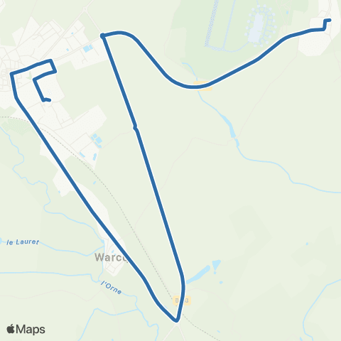 Fluo 55 Rouvres-en-Woëvre / Étain map