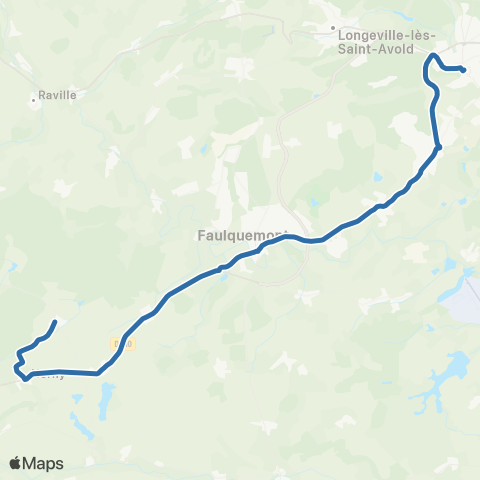 Fluo 57 Arriance / St-Avold map