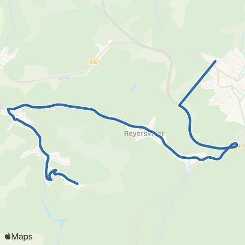 Fluo 57 Lambach / Bitche map