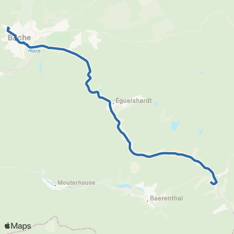 Fluo 57 Philippsbourg / Bitche map