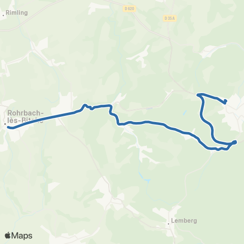 Fluo 57 Rohrbach-les-Bitche / Bitche map
