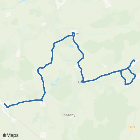 Fluo 57 Villers-sur-Nied / Delme map