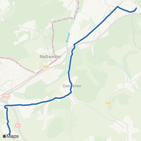 Fluo 57 Betting / Forbach / Schoeneck map