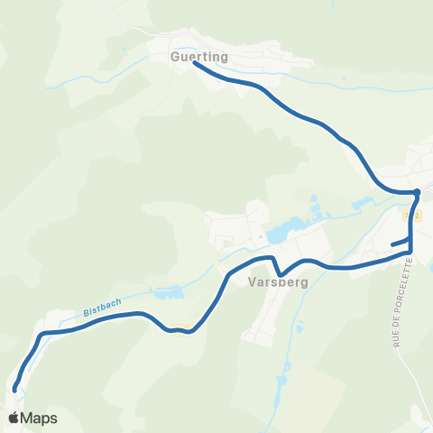 Fluo 57 Bisten-en-Lorraine / Ham-SS-Varsberg map