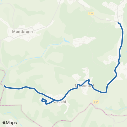Fluo 57 Soucht / Lemberg map