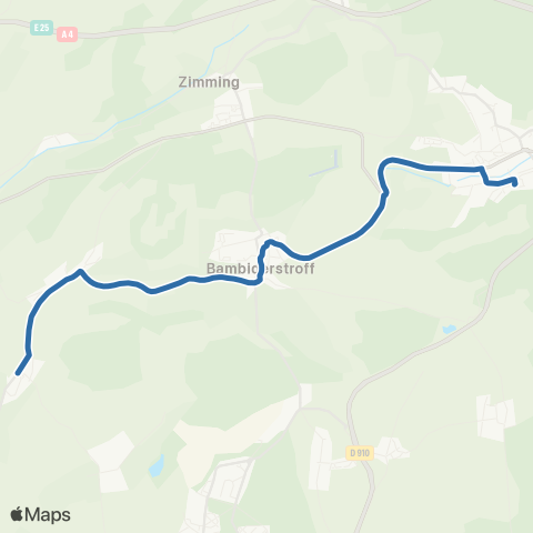 Fluo 57 Haute-Vigneulles / Longeville-St-Avold map