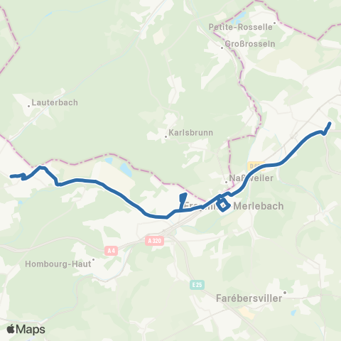 Fluo 57 L-Hôpital / Forbach / Schoeneck map