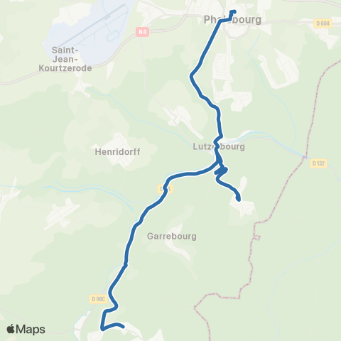 Fluo 57 Haselbourg / Phalsbourg map