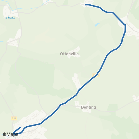 Fluo 57 Velving / Boulay-Moselle map