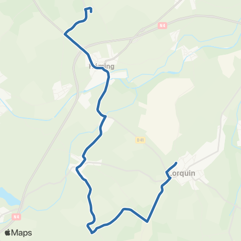 Fluo 57 Barchain / Lorquin map