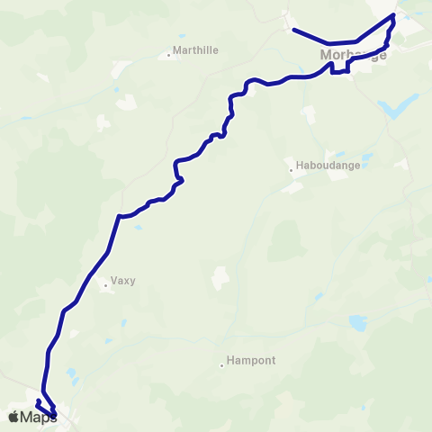 Fluo 57 Château-Salins / Morhange map