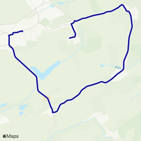 Fluo 57 Racrange / Morhange map