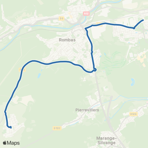 Fluo 57 Amneville map