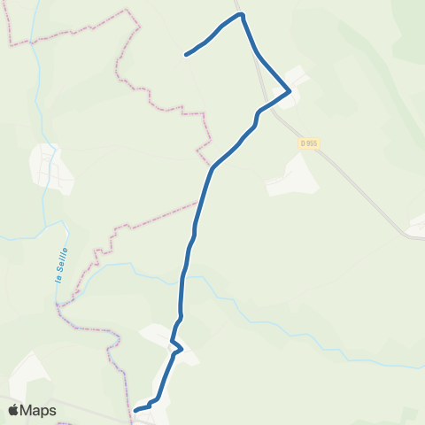 Fluo 57 Foville / Aulnois-sur-Seille map