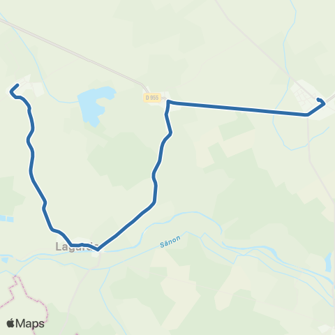 Fluo 57 Ommeray / Maizieres-les-Vic map