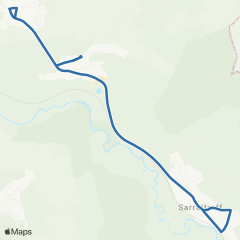 Fluo 57 Bettborn / Sarraltroff map