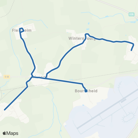 Fluo 57 Zilling / Brouviller map