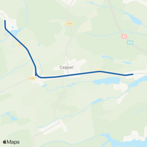 Fluo 57 Barst / Hoste map