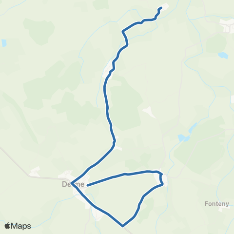 Fluo 57 Morville-sur-Nied / Delme map