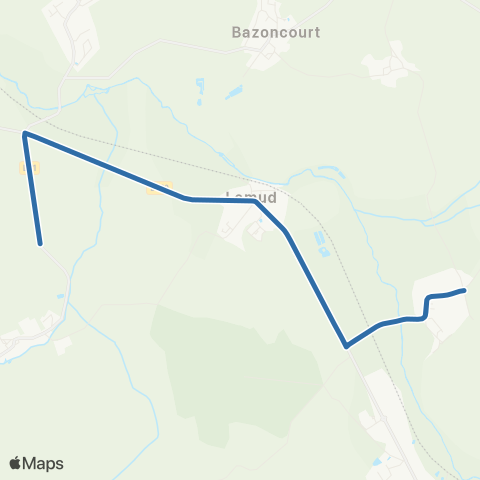 Fluo 57 Ancerville / Aube map