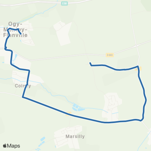 Fluo 57 Ogy-Montoy-Flanville map