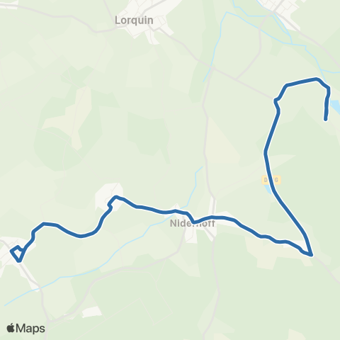 Fluo 57 Hattigny / Metairies-St-Quirin map