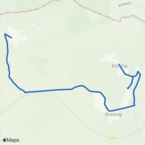 Fluo 57 Obergailbach / Rimling map