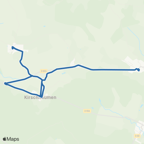 Fluo 57 Remeling / Kirschnaumen map