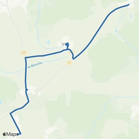 Fluo 57 Vry / Ste-Barbe map