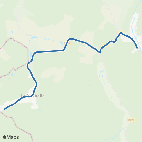 Fluo 57 Lafrimbolle / St-Quirin map