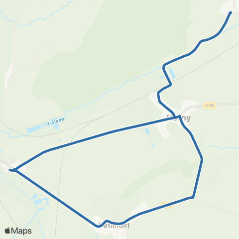 Fluo 57 Arriance / Han-sur-Nied map