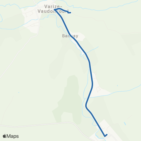 Fluo 57 Bionville-sur-Nied / Varize-Vaudoncourt map