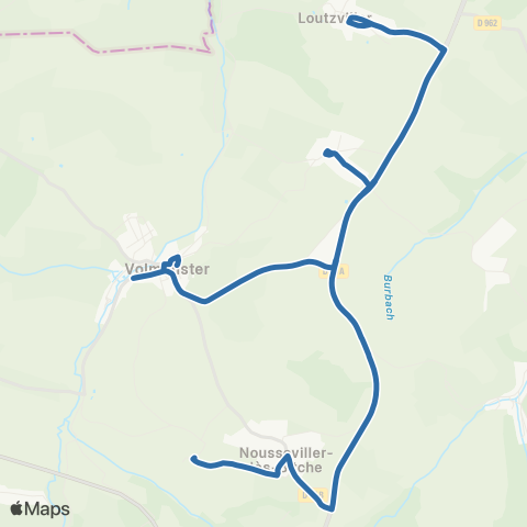 Fluo 57 Nousseviller-les-Bitche / Volmunster map