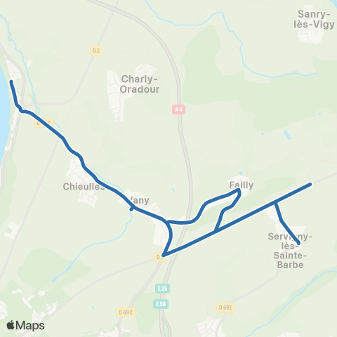 Fluo 57 Malroy / Vany map