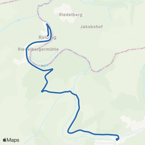 Fluo 57 Rolbing / Waldhouse map