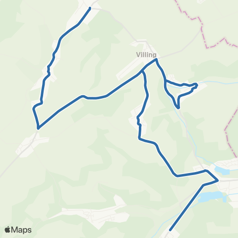 Fluo 57 Voelfling-les-Bouzonville / Falck map
