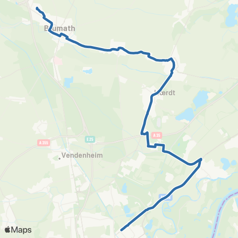 Fluo 67 Brumath - Hœnheim map