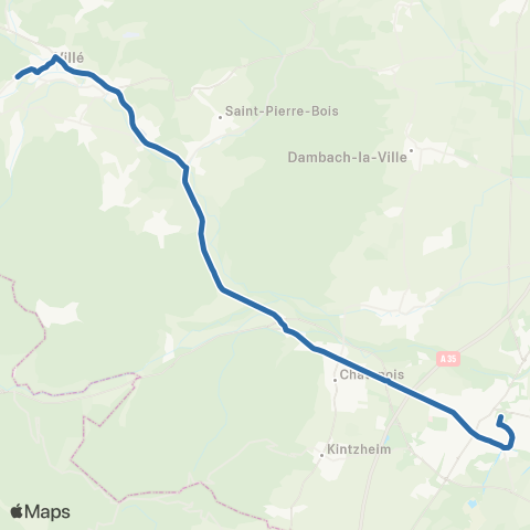 Fluo 67 Ville - Sélestat map