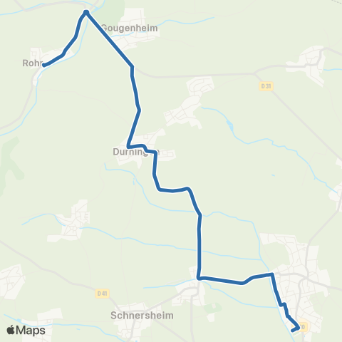 Fluo 67 Rohr - Truchtersheim map