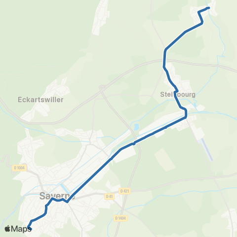 Fluo 67 Hattmatt - Saverne map