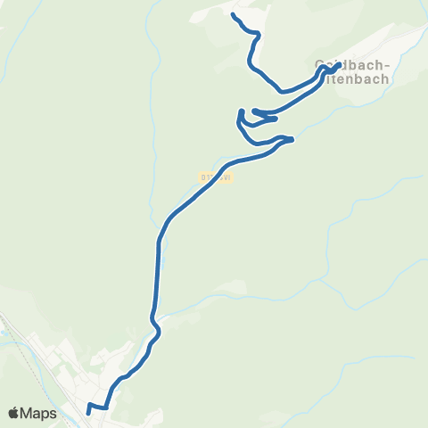 Fluo 68 Goldbach-Altenbach / Willer-sur-Thur map