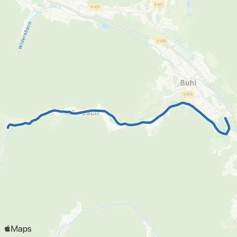 Fluo 68 Murbach / Buhl map