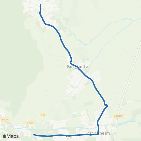 Fluo 68 Orschwihr / Guebwiller map