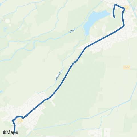 Fluo 68 Pulversheim / Ensisheim map