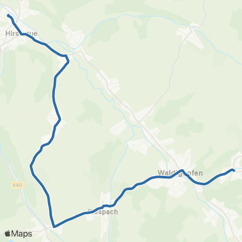 Fluo 68 Steinsoultz / Hirsingue map
