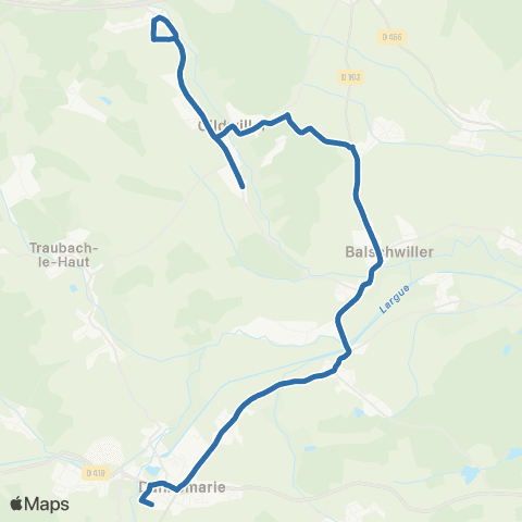 Fluo 68 Balschwiller / Dannemarie map